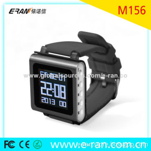Fashionable Watch MP4 Player with 1.5-inch Screen, Supports FM/Recorder/Clock